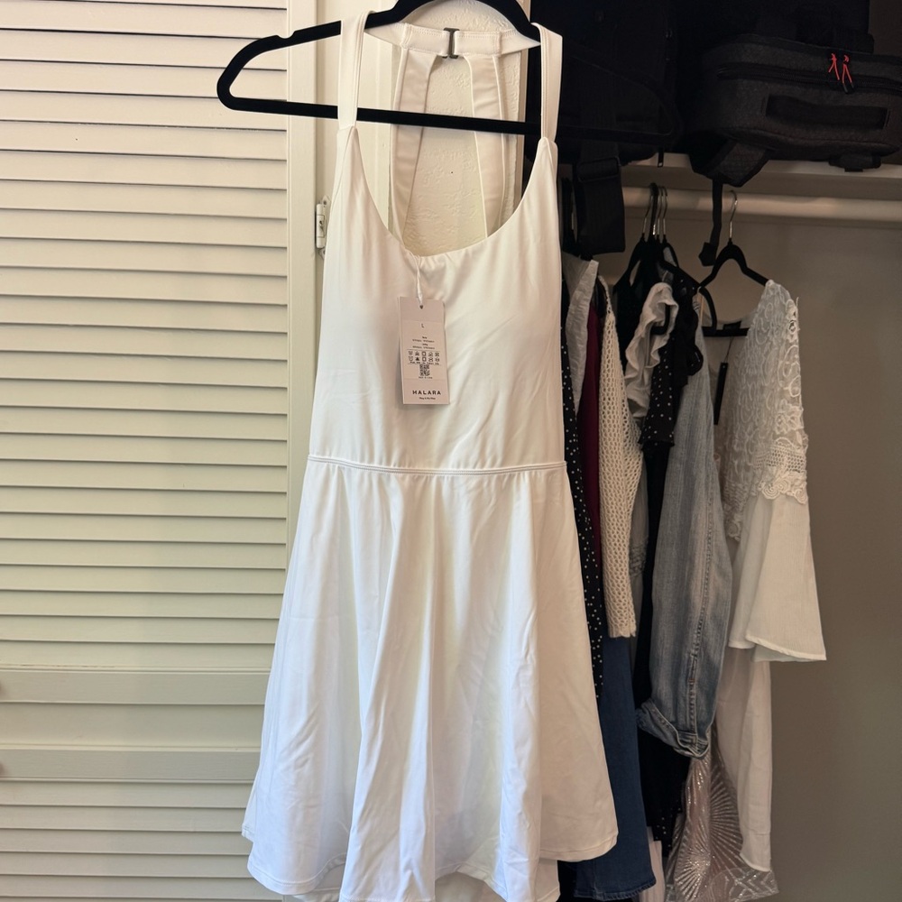 White Halara Dress